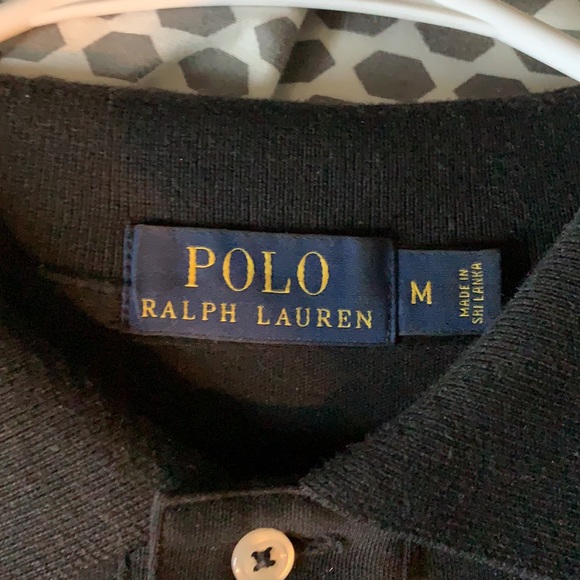 Ralph Lauren Polo Shirt Black - Picture 2 of 3
